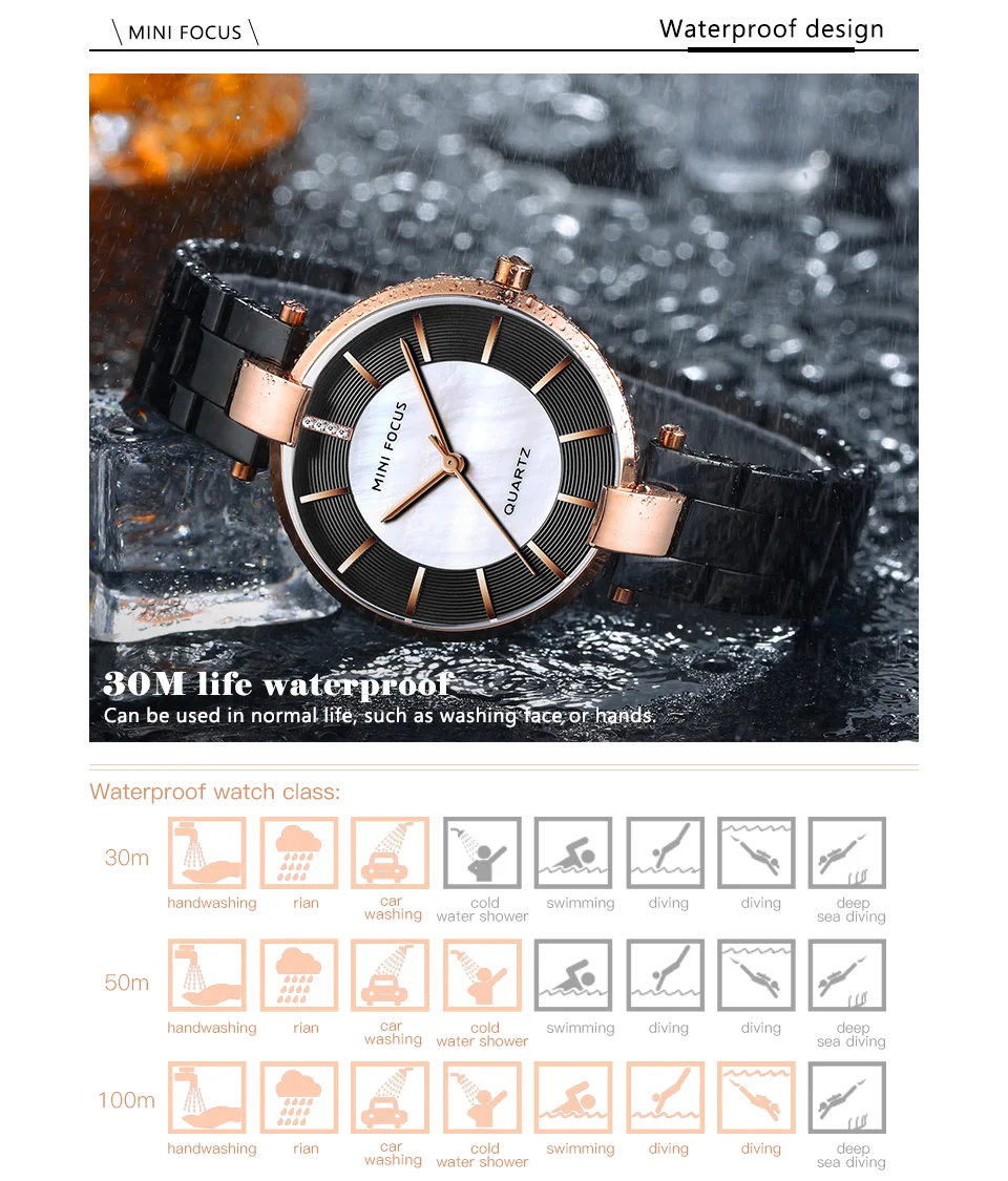 MINI FOCUS MF0224L Stylish Women’s Quartz Watch | Luxury Stainless Steel Band Cute Design Factory Wholesale