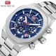 New Arrival Men's Quartz Watch Chronograph, Stainless