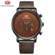 Mini Focus Men’s Minimalist Quartz Watch Genuine Leather
