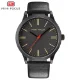 Mini Focus Men’s Luxury Quartz Watch Blue Leather Strap
