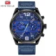 MINI FOCUS Men’s Quartz Watch Leather Strap Wristwatch OEM
