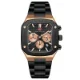 Stylish Luxury Quartz Watch for Men – Rose Gold Blue
