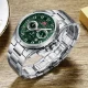 Mini Focus Men Chronograph Sport Watch Waterproof Stainless