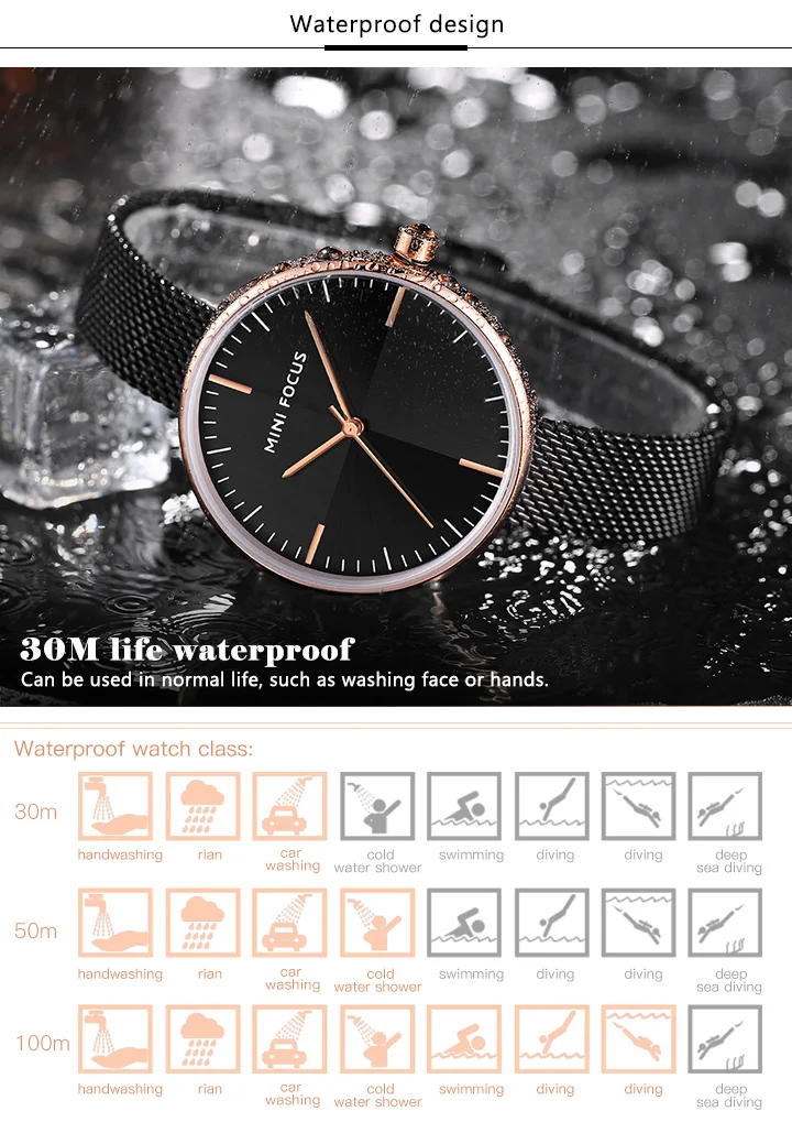 Minifocus Women's Quartz Watch: Wholesale & OEM Solutions with 24-Month Warranty