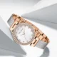 Elegant Women's Stainless Steel Quartz Watch Fashion