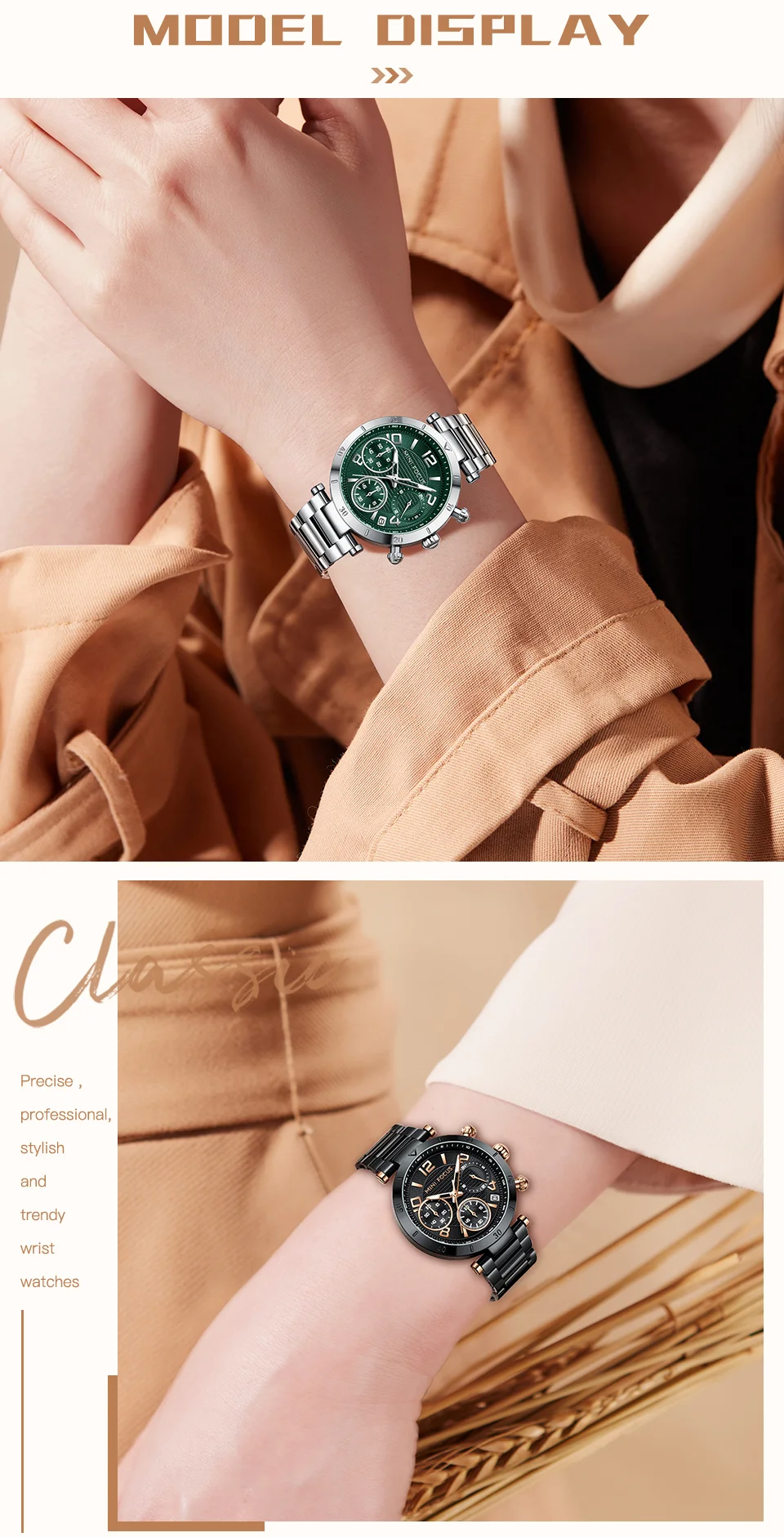Hot Sale Women’s Fashion Quartz Watch with Small Dial & Luminous Waterproof Design Wholesale Available