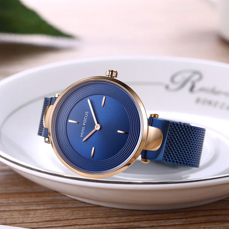 MINI FOCUS MF0195L Women’s Casual Quartz Watch | Stainless Steel Band | Factory Wholesale