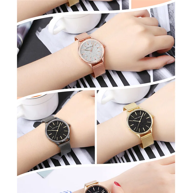 Mini Focus MF0044 Women's Dress Quartz Watch | Stainless Steel Band | Elegant Fashion Wristwatch Factory Wholesale