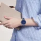 MINI FOCUS Women’s Luxury Quartz Watch Blue Leather Strap