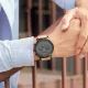 Mini Focus Men’s Minimalist Quartz Watch Genuine Leather