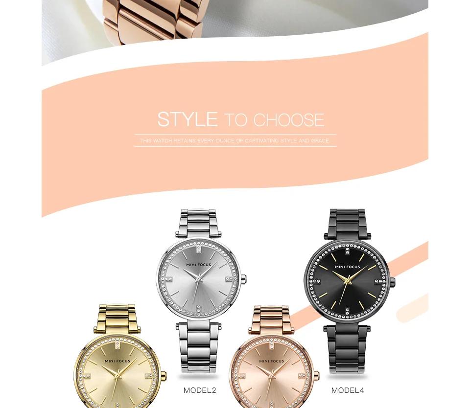 Mini Focus MF0031L Women’s Business Quartz Watch | Fashion Casual Lady Wristwatch | Factory Wholesale Supplier