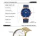 MINI FOCUS Men's Ultra-Thin Diamond Quartz Watch OEM