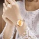 Elegant Women’s Quartz Watch with Gold Mesh Strap – Mini