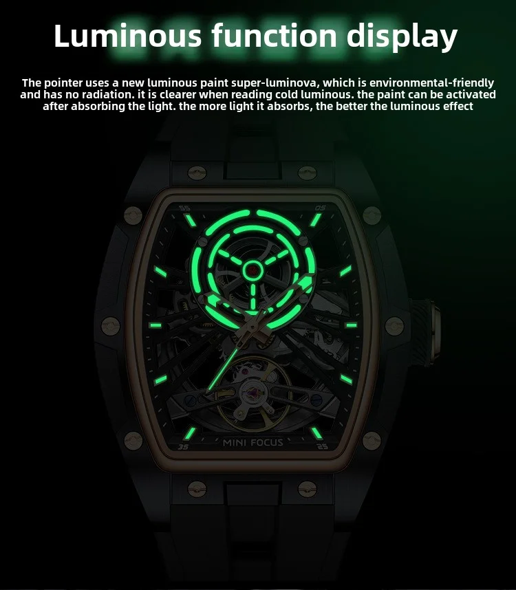 MF0603G Mini Focus Men's Sport Watch | Stylish Quartz Timepiece for Active Lifestyle