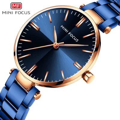 MINI FOCUS Women’s Quartz Watch Stainless Steel OEM Logo
