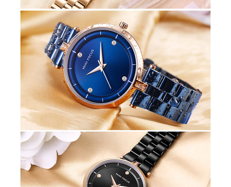 Mini Focus MF0120L Women’s Stylish Quartz Watch | Luxury Mesh Strap Alloy Waterproof | Factory Direct Cheap Price