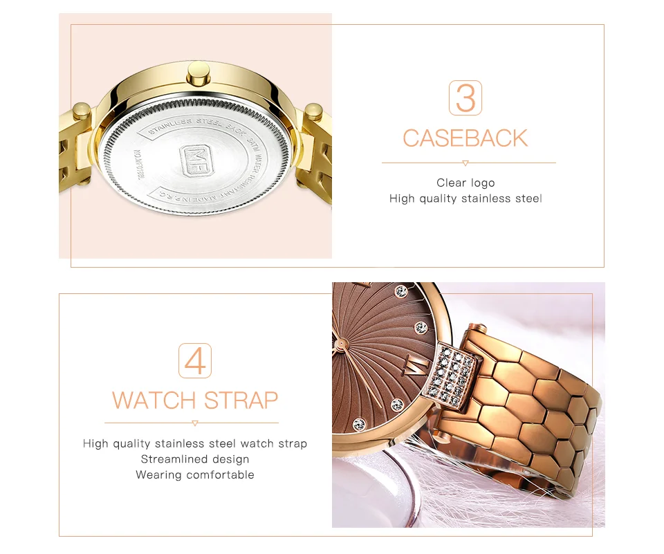 Mini Focus MF0186L Women's Business Watch | Japan Quartz Movement | Waterproof Elegant Wristwatch