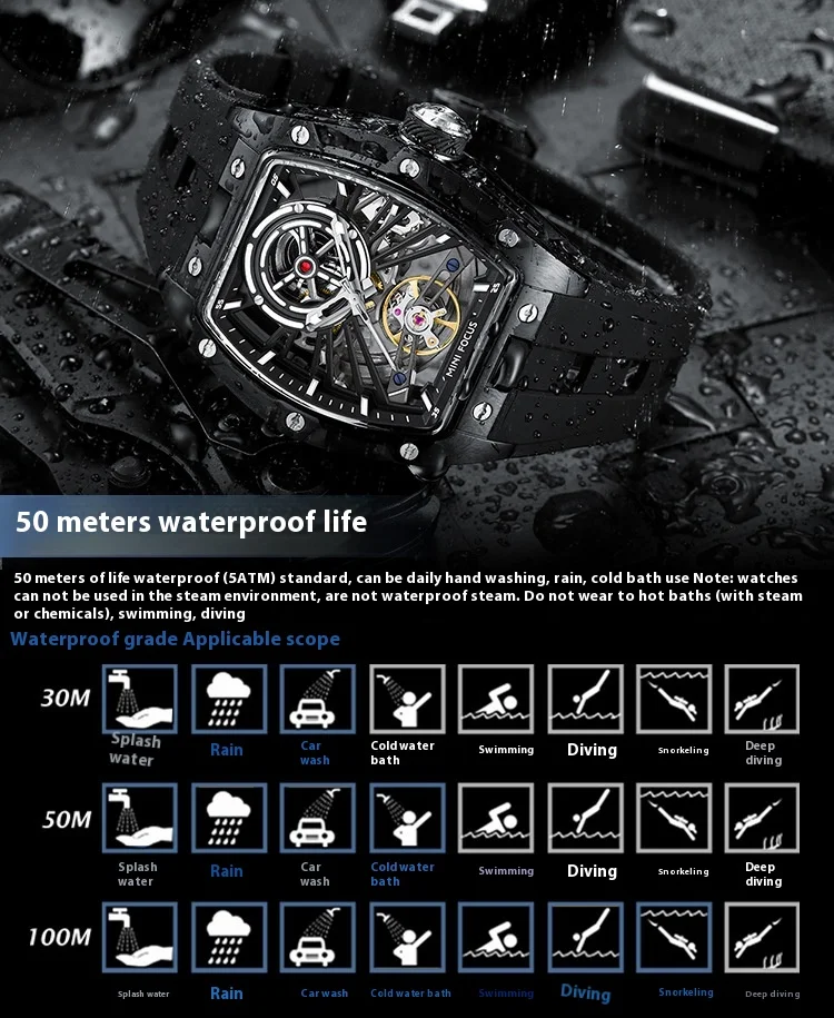 MF0603G Mini Focus Men's Sport Watch | Stylish Quartz Timepiece for Active Lifestyle