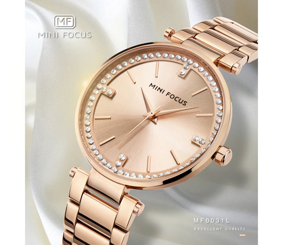 Mini Focus MF0031L Women’s Business Quartz Watch | Fashion Casual Lady Wristwatch | Factory Wholesale Supplier