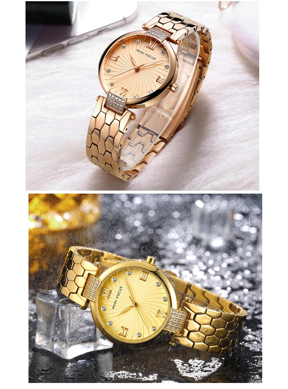 Mini Focus MF0186L Women's Business Watch | Japan Quartz Movement | Waterproof Elegant Wristwatch