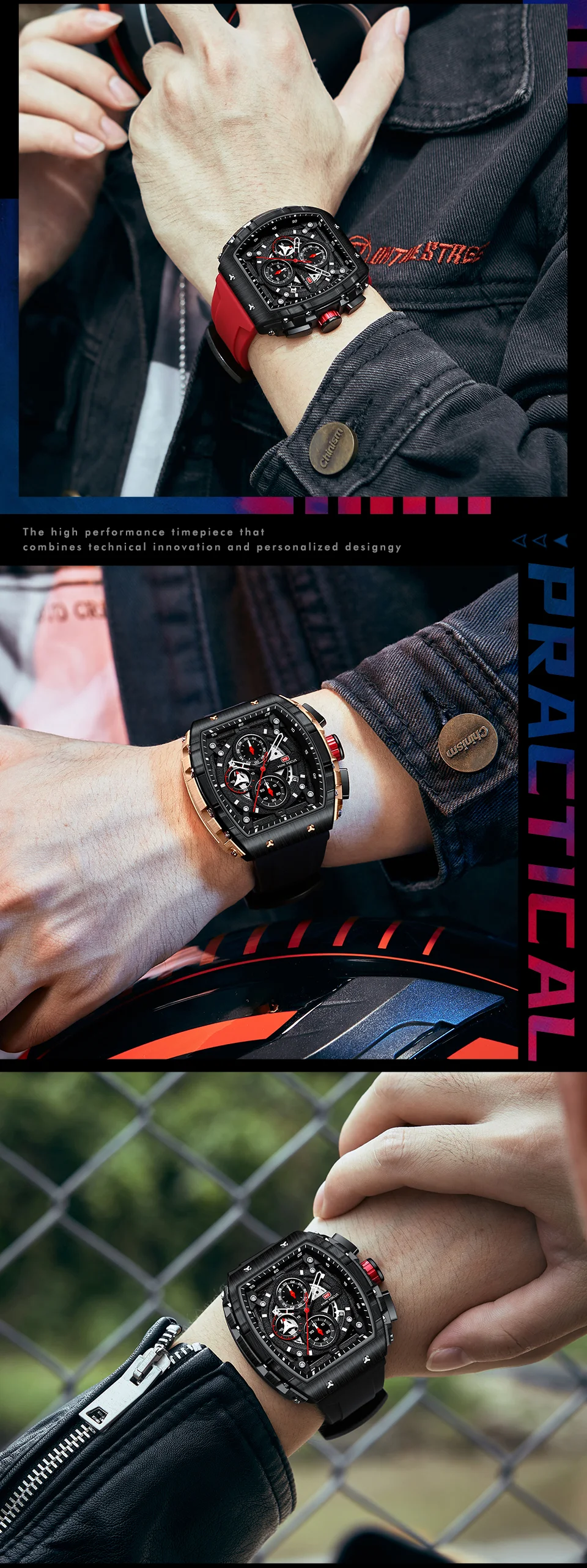 Relojes Hombre Original Brand Luxury Men Wrist Watch Quartz Analog Fashion Chronograph Watches Mini Focus 