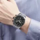 Mini Focus Men’s Sports Chronograph Watch Stainless Steel