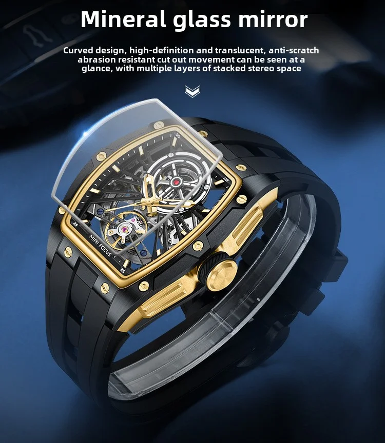 MF0603G Mini Focus Men's Sport Watch | Stylish Quartz Timepiece for Active Lifestyle
