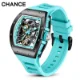 Automatic Men’s Watch – Luminous Skeleton Dial