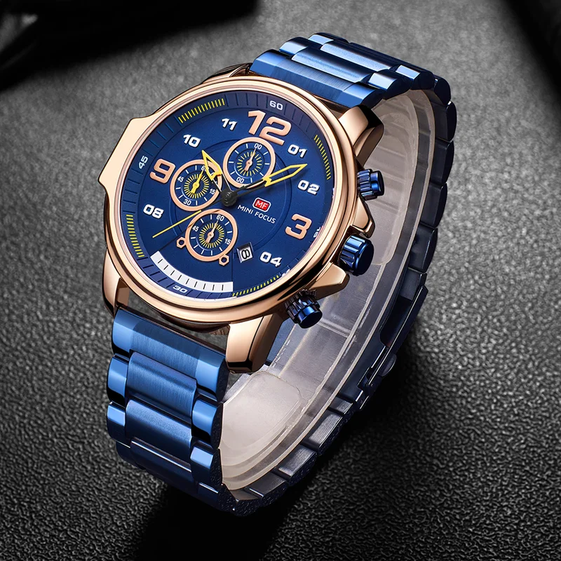Mini Focus MF0229G Men’s Mechanical Watch | Custom Logo OEM Watches for Men | Factory Brand Supplier