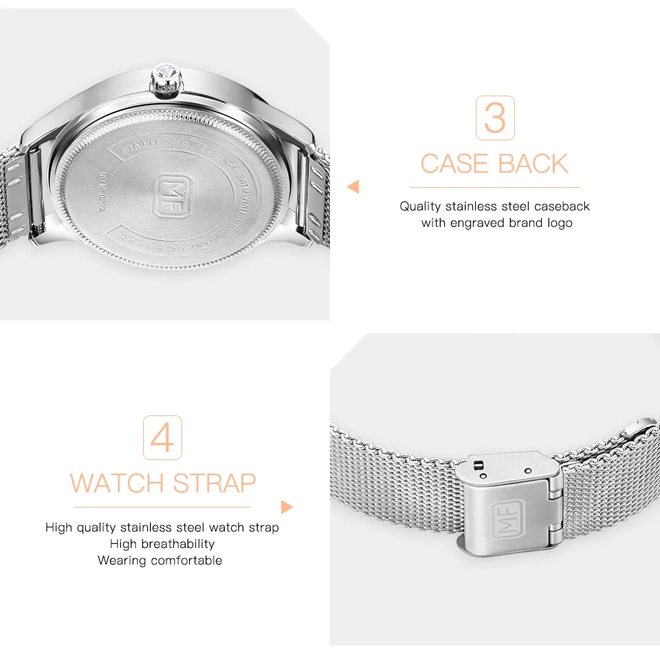 Mini Focus Luxury Women’s Quartz Watch | Factory Direct Sale Waterproof Leather Strap Wristwatch