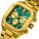 Stylish Luxury Quartz Watch for Men – Rose Gold Blue