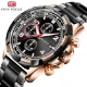 Mini Focus Men’s Luxury Chronograph Watch Stainless Steel