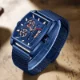 Mini Focus Cool Man Quartz Square Shape Watches Analog