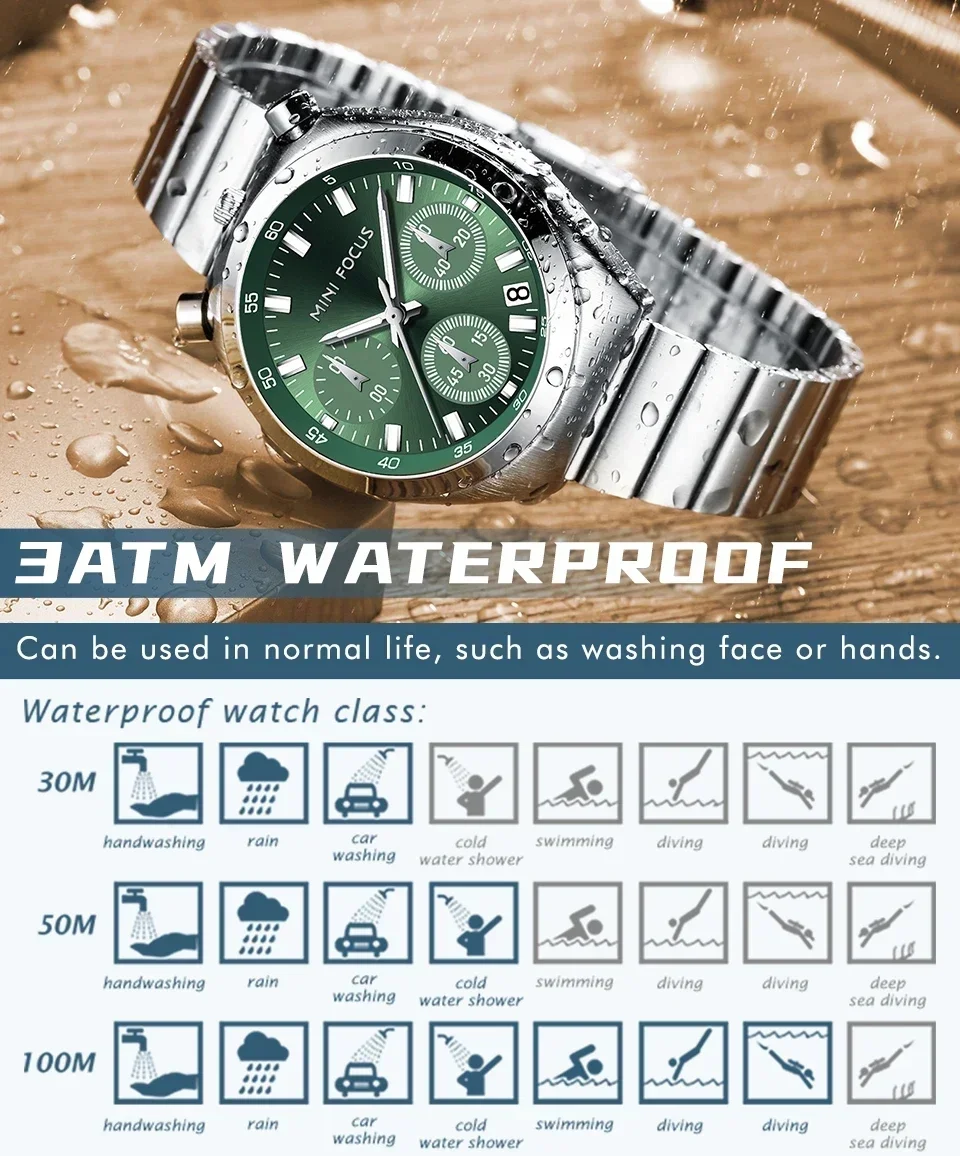 Mini Focus Fashion Wristwatch for Wholesale Elegant Women's Waterproof Quartz Watch with Stainless Steel Strap