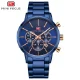 Luxury Men's Quartz Watch with Stainless Steel Band –