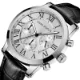 Fashion Leather Chronograph Watch for Men Classic Quartz