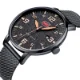 Mini Focus Fashion Men Quartz Watch Ultra Thin with Calendar