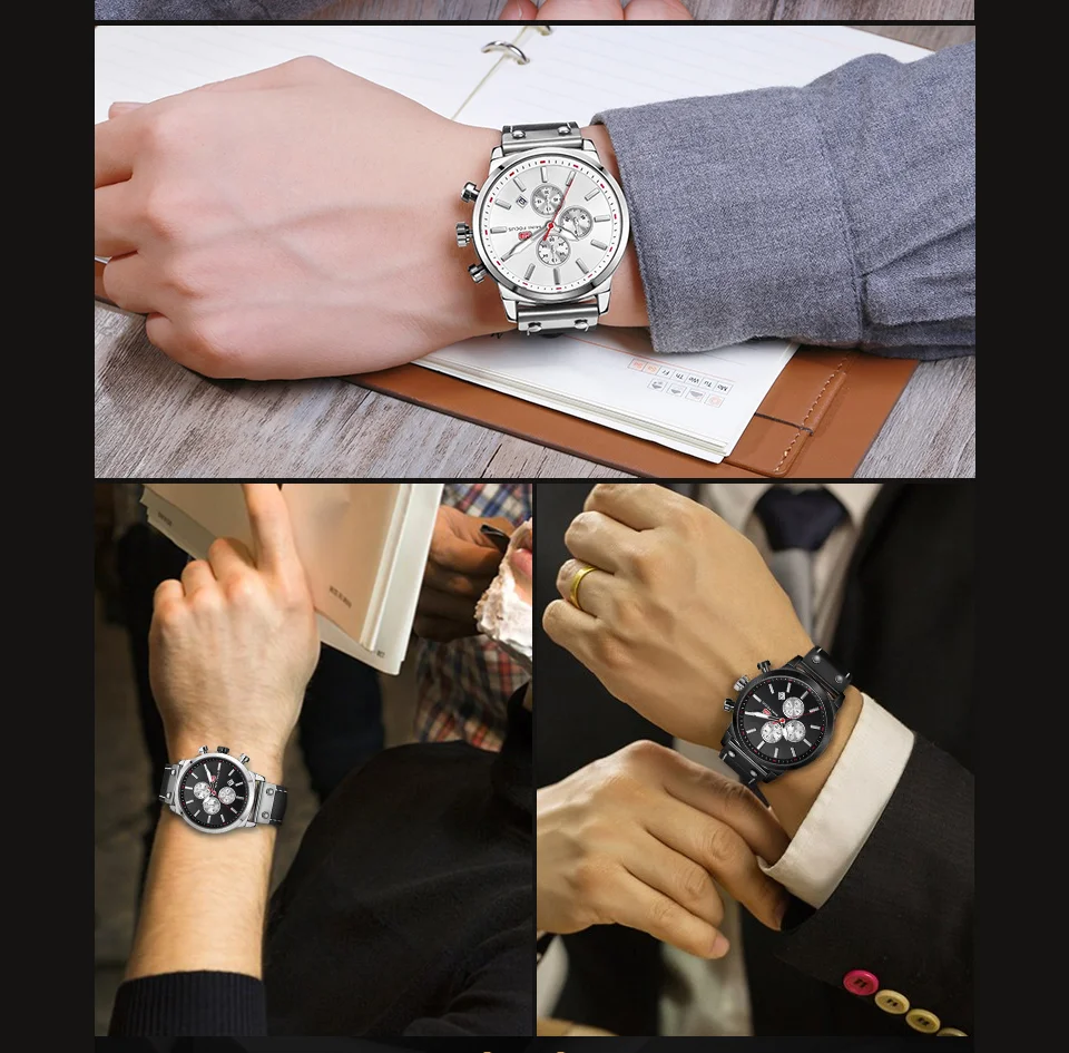 Mini Focus MF0110G Men’s Luxury Sports Quartz Watch | Chronograph & Waterproof | Factory Wholesale