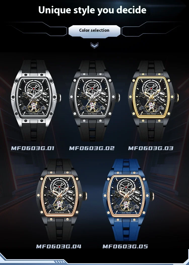MF0603G Mini Focus Men's Sport Watch | Stylish Quartz Timepiece for Active Lifestyle