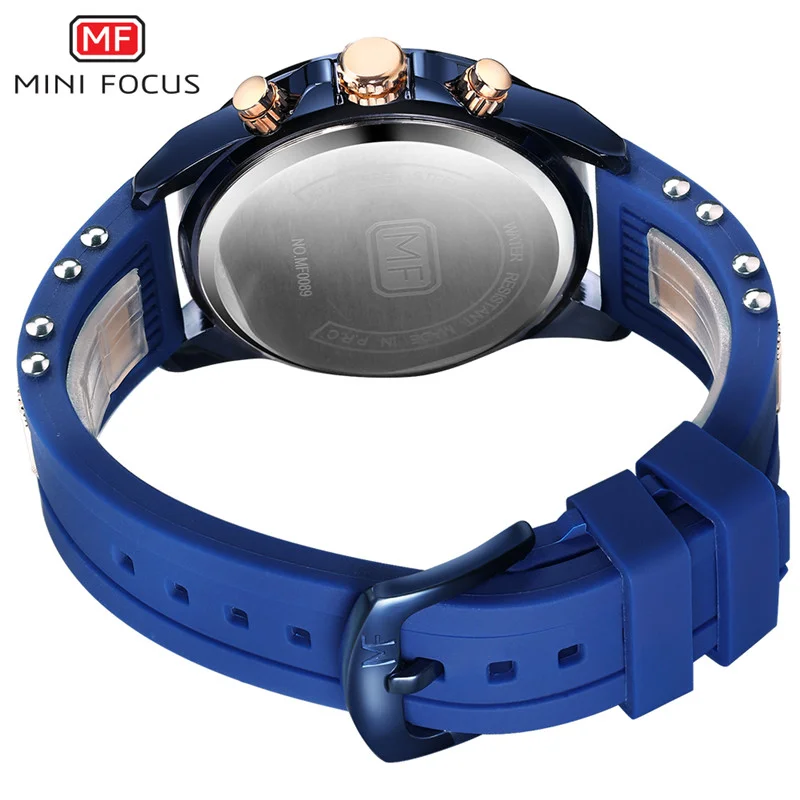 MF0089G Mini Focus Chronograph Men's Watch | Wholesale Sports Wristwatch from Factory