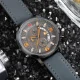 Mini Focus Men’s Chronograph Quartz Watch Leather Strap
