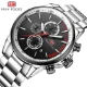 Mini Focus Men's Sport Racing Style Chronograph Watch