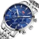 Stylish Men's Chronograph Quartz Watch with Luminous