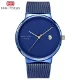 MINI FOCUS Ultra-Thin Men's Quartz Watch Stainless Steel