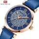 MINI FOCUS Girls Quartz Watch Starry Dial Luminous Stainless