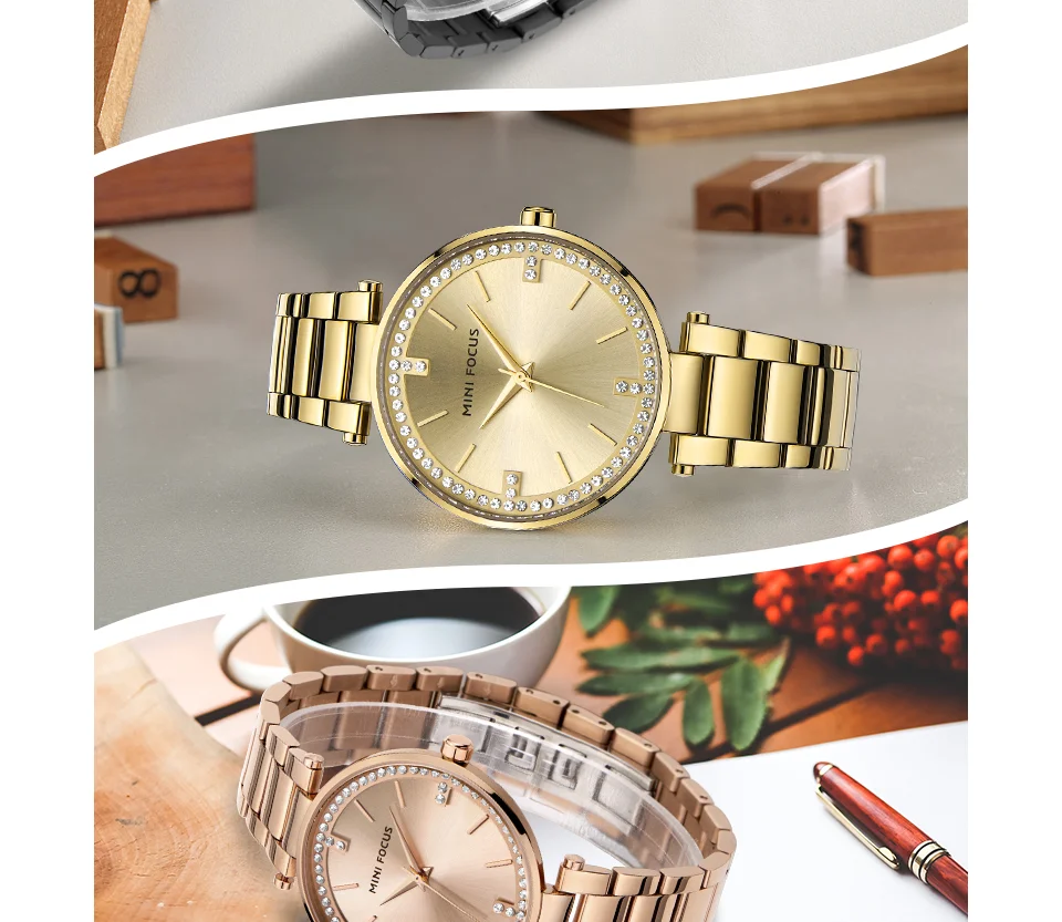 Mini Focus MF0031L Women’s Business Quartz Watch | Fashion Casual Lady Wristwatch | Factory Wholesale Supplier