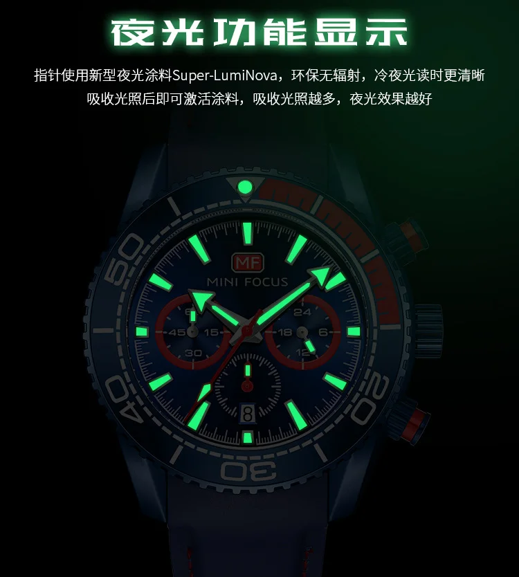 Mini Focus Casual Fashion Racing Sports Wrist Watch Men Gift Set Luxury Business Wristwatch Watch