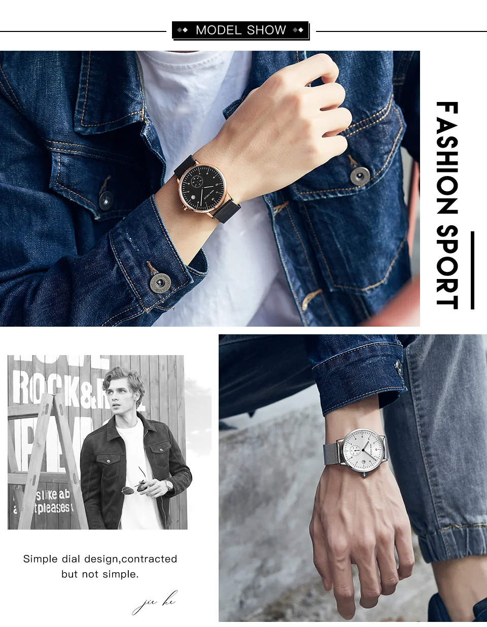 MINI FOCUS Newest Quartz Watches for Men – Luxury Waterproof Sport Wristwatch 5 ATM Stainless Steel Strap