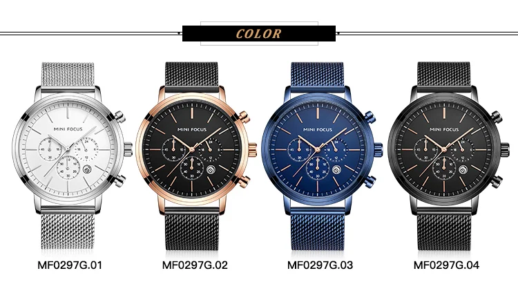 Stylish Men’s Quartz Watch with Silver Mesh Band – Factory Wholesale for Global Watch Distributors
