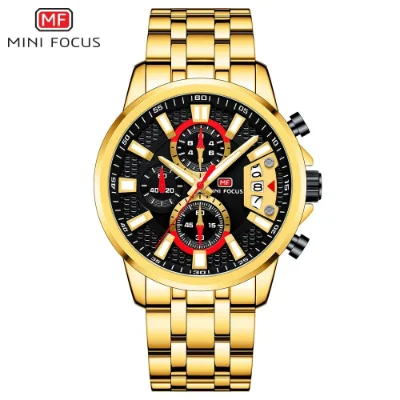 Mini Focus Rainbow Color Fashion Men's Wrist Watch |